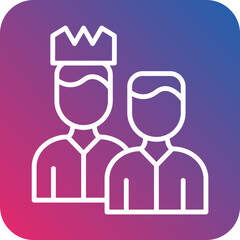 Obraz premium Histrionic Personality Disorder Icon Style