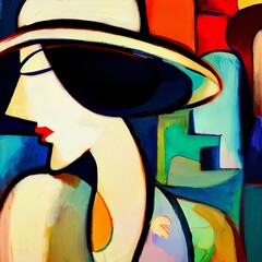 Cubism Dynamic Compositions Backgrounds