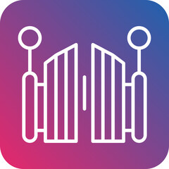 Entry Gate Icon Style