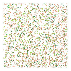 Multicolor postcard. Colorful vector background with circles. Splash effect banner. Holiday dotted abstract illustration with blurred drops of rain. Pattern for web page, banner, poster, card.