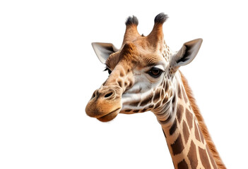 giraffe isolated on transparent background