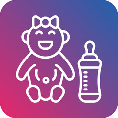 Baby Girl Icon Style