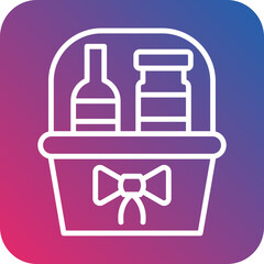 Hamper Icon Style