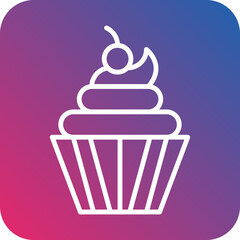 Cupcake Icon Style