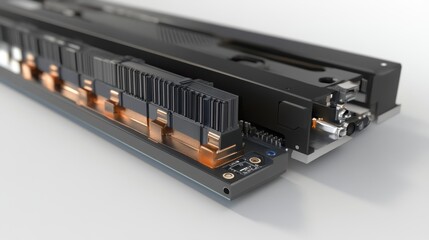 High-fidelity gigapixel image analysis of ram module cross-section details