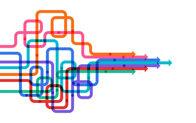 Abstract arrow direction. Business investment to success. financial data graph strategy. Technology background. High speed.
