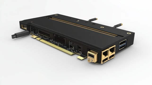 Configuring display card ports for gigapixel high fidelity performance in technology environments