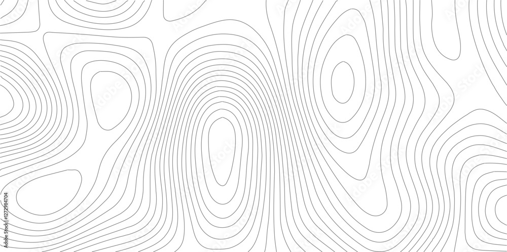Aufkleber abstract gray topography contour map background design .geometric black wave curve lines texture .ab