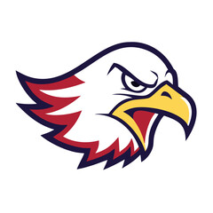 eagle head vector