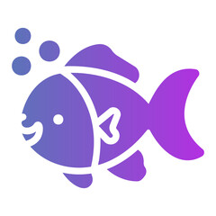 fish Gradient icon