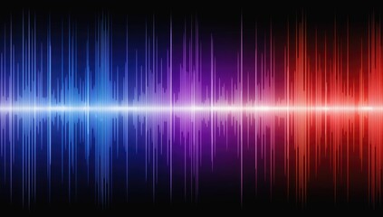 Audio Spectrum: This vibrant image captures the essence of sound waves through a captivating audio spectrum, showcasing a dynamic display of frequencies and intensities.