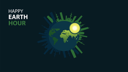Happy Earth Hour Global Energy Awareness