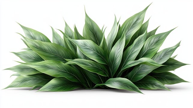 new zealand flax leave isolated on transparent background high quality png of phormium tenax plant