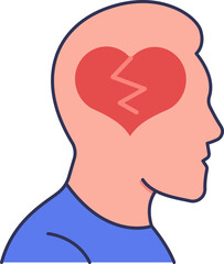 Heartbreak_3 Icon Illustrations
