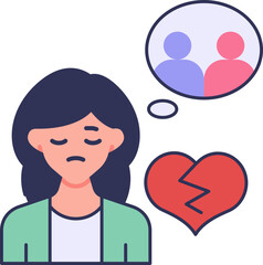 Heartbreak_6 Icon Illustrations