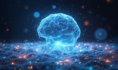 Infografika. Grafiki informatyczne i biznsowe. Nowe technologie. Cyfrowa przyszłość.
Sztuczna inteligencja. Biologiczne formy inteligencji.