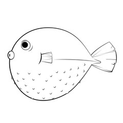 복어(물고기+라인+물+생선+독)