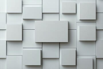 Obraz premium Modern minimalist wall art display aesthetic neutral palette for contemporary spaces