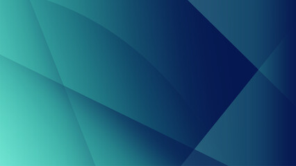Obraz premium Abstract Blue and Teal Gradient with Geometric Shapes