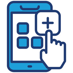 Obraz premium Medical App Icon