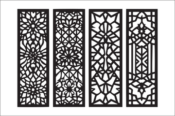 Basic RGB"Intricate Geometric and Ornamental Laser-Cut Panel Designs"