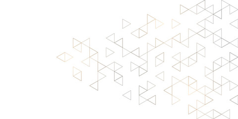 Abstract background with a geometric pattern of triangle shapes. Graphic design element 