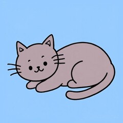 A CUTE LITTLE CAT