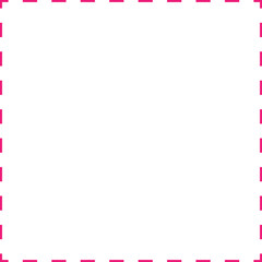 Math Geometric Dashed Line Shapes