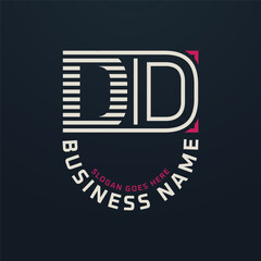 Letter DD Premium Logo Design, DD Modern Business Logo Design