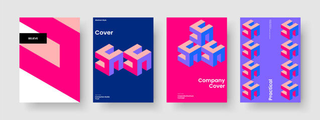 Isolated Business Presentation Layout. Geometric Report Design. Creative Brochure Template. Banner. Book Cover. Flyer. Poster. Background. Pamphlet. Portfolio. Brand Identity. Catalog. Handbill