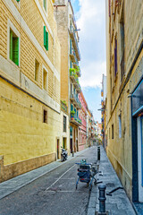 Gracia, grace district area of the Mediterranean city of Barcelona.