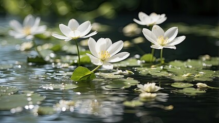 "Chrysanthemum Blossoms Flourishing in the Garden: Vibrant Autumn Colors"