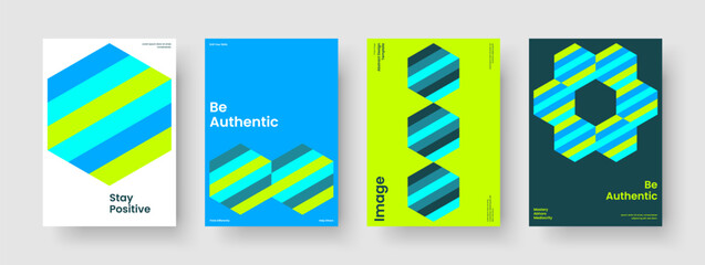 Obraz premium Geometric Poster Layout. Modern Report Template. Creative Banner Design. Book Cover. Background. Flyer. Business Presentation. Brochure. Magazine. Leaflet. Catalog. Handbill. Brand Identity