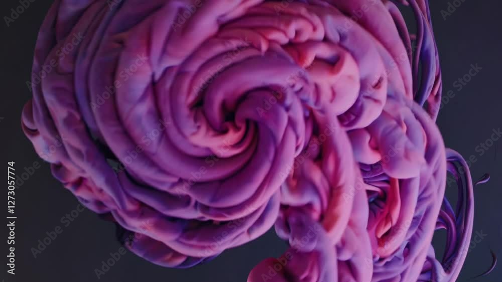 Aufkleber magenta vortex spectacle dazzling color explosion