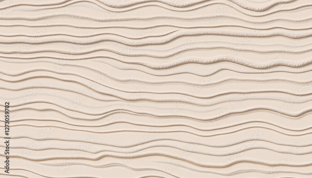 Poster beige wavy texture. neutral fluid background. soft cream patterns for serene designs. calming organi
