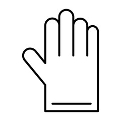 Obraz premium Glove Icon