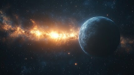 stunning hdri 360d space background nebula and stars equirectangular projection environment map