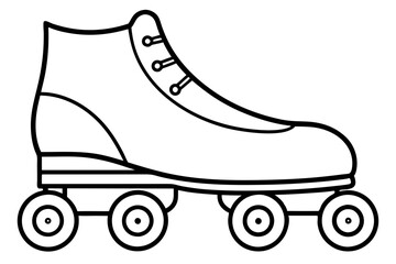 Vector Roller Skate Design