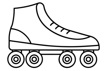 Vector Roller Skate Design