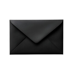 Black Envelope Dark Background Secret Message Mystery