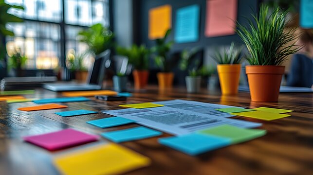 team of professional marketers engaged in strategic planning and email correspondence in dynamic office environment n startup advertising agency in action