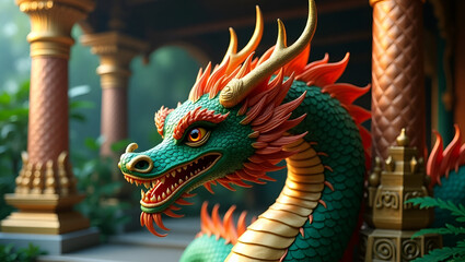 Fototapeta premium Dragon Fantasy