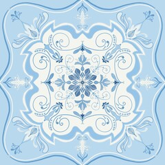 Mediterranean Watercolor , Italian Blue Tile, Mediterranean tiles, Amalfi Coas