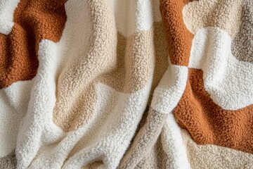 Explore the cozy elegance of boucle fabric in modern home decor and winter fashion styles