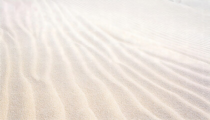 Obraz premium 白い砂の紋様