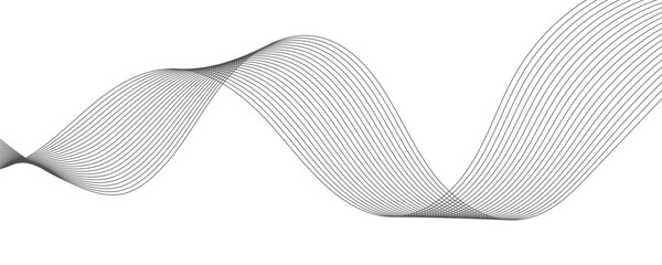 Abstract beautiful wavy lines.