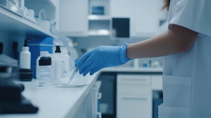 Cholesterol test in a healthcare setting. Featuring heart health checks and early detection