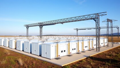 Modern Energy Storage Solution: High-Capacity Battery System for Renewable Energy