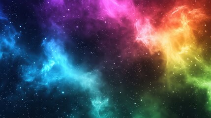 Fototapeta premium An exciting and colorful Fireworks Night celebration poster, with bright bursts of color in the night sky