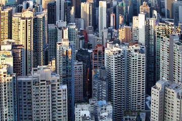 Fototapeta premium Modern residential building in Hong Kong